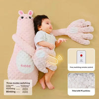 Baby Sleeping Patting Doll with Soothing Palm Remote Control Electric Baby Hand Pillow Soothing Palm Patting for Toddler Gift